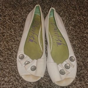 Blowfish White Flats